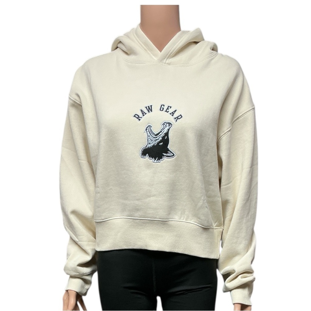 Raw Gear - NWT - Oversized Cropped Sweatshirt with Hood